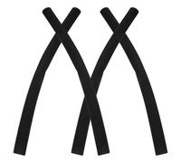 SUPVOX 4 Pièces Housse de Poignée de Poussette Mousse Protection pour Poignée Manchons de Rechange de Poussette