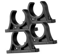 SUPVOX 4 pièces Kayak Paddle Buckles Plastic Fixing Clips for Canoes Rowboats Secure Paddle Holders Accessories