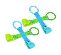 SUPVOX 4 Pièces Lot de Anneaux Apprentissage pour Garçon Anneaux de Traction pour Lit Outils Éducatifs pour Parc et Berceau