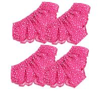 SUPVOX 4 pièces Lot de Culottes Miniatures pour Poupée sous Vêtements Réutilisables et Colorés Accessoires de Vêtements pour Poupées de Jeu