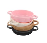 SUPVOX 4 Pièces Miniature Bowls for Dollhouse Round Tableware for Dolls Tiny Kitchen Accessories Creative Play Miniature Houses