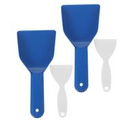 SUPVOX 4 pièces Pelle de Nettoyage Multifonctionnelle PP pour Congélateur et Réfrigérateur Raclette à Glace Portable pour Usage Domestique Outil Pratique pour Déneigement et Dégivrage