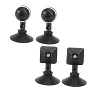 SUPVOX 4 Pièces Pierre à Air pour Aquarium Diffuseur de Bulles avec Ventouse Accessoire de Pompe à pour Réservoirs de Poissons Disques Carrés et Ronds Matériau Durable