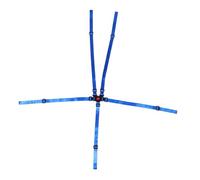 SUPVOX 4 Pièces Point Harness Straps Belt Adjustable Replacement Safety Harness For High Chair And Stroller Fit Seat Straps With Quick Release