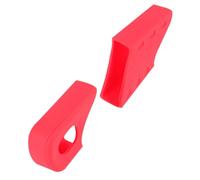 SUPVOX 4 pièces Protector Manivelle Vélo Silicone Rouge Lot de Capuchons Antidérapants et Résistants Chaleur Protège-Bras de Manivelle pour VTT et Vélo de Route