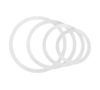 SUPVOX 4 pièces Set de Cercles de Sourdine pour Batterie Accessoires Pratiques pour Tambourin et Kit de Batterie des Facile à Installer pour Musiciens Débutants et