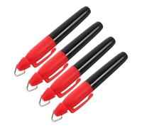 SUPVOX 4 Pièces Stylos à Clip Triangulaire avec Corde pour Activités Extérieur Prise de Notes et Dessin