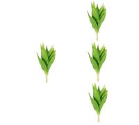 SUPVOX 4 Pièces Succulentes Simulées Plantes Artificielles Fausses Plantes Succulentes Artificielles Plante Succulente Artificielle Faux Ornements Succulents Fausse Plante Plastique Green