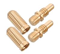SUPVOX 4 Pièces Vis de Joint pour Queue de Billard Accessoires de Réparation et Remplacement pour Amélioration du Jeu Compatible avec Divers Modèles de Queues