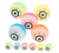 SUPVOX 40 pièces Halloween Bouncy Balls Spooky Eyeball Design Party Favors for Outdoor Games and Decorations