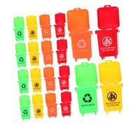 SUPVOX 40 Pièces Les Jouets Meuble Poubelle Faire Semblant de Jouer des Jouets Bas de Noël Petite Poubelle
