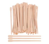 SUPVOX 400 Bâtonnets en Bois pour Mélange Peinture et Résine Époxy 88 MM Tête Plate Mélangeurs Solide pour Projets Bricolage et Art Accessoires Bois Polyvalents pour Réutilisable