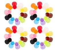 SUPVOX 40paires Chaussures Miniatures pour Poupées Chaussures Plates et Bottines Courtes Accessoires pour Poupées Debout et Assises