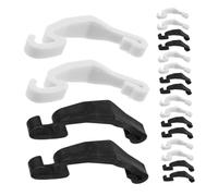 SUPVOX 40pièces Lot Clips De Fixation pour Cages Petits Animaux Connecteurs Plastique Ergonomiques pour Cages Lapins Cochons Agrafes Légères Et Robustes pour Assemblage Facile Et Sécurisé