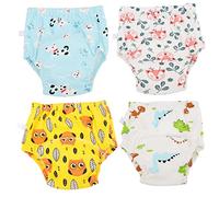 SUPVOX 4pièces Culottes Apprentissage Pour Garçon Fille Lot De Sous-vêtements Lavables Culottes Apprentissage Pour Tout-petits Prévention Des Fuites
