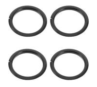 SUPVOX 4pièces Entretoise Embase De Jeu De Direction pour Vélo Kit Entretoises pour Fourche Adaptateur pour Fourche Ouverte De VTT Et Vélo De Route Pouce