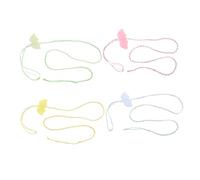 SUPVOX 4pièces Harnais pour Hamster avec Ailes Ange De Laisses pour Petits Animaux Harnais Anti-Fugue pour Rat Et Chinchilla Corde De Traction pour Animaux De Compagnie