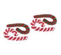 SUPVOX 4pièces Jouets Molar Forme De Canne pour Chiens Jouets à Mâcher Durables pour Animaux De Compagnie Stimule Nettoyage Et Réduit Stress