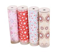 SUPVOX 4pièces Kit De Bricolage pour Garçon Fille Jouets Kaléidoscope Soi-même Matériau Papier Coloré