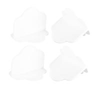 SUPVOX 4pièces Lot De Ancrages Muraux Adhésifs Pour Meubles Et Placards Fixation Anti-basculement Facile à Installer