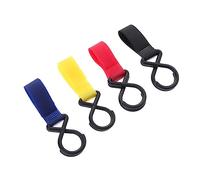 SUPVOX 4pièces Lot De Crochets De Suspension Pour Poussette Garçon Fille Avec Sangle Réglable Facile à Installer Retirer