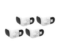 SUPVOX 4pièces Lot de Verrous Sécurité pour Placards Congélateurs Garçon Fille Installation Facile