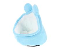 SUPVOX 4pièces Nid Douillet Peluche pour Hamster Et Cochon Cachette Confortable pour Animaux De Compagnie pour Intérieur Et Hiver