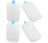 SUPVOX 4pièces Packs De Congélation Réutilisables pour Ventilateur De Climatiseur Boîte De Refroidissement sans Fuite Idéale pour Camping Et Conservation Alimentaire
