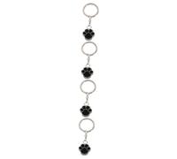 SUPVOX 4pièces Porte-clés avec Pendentif Urne Commémorative pour Animaux De Compagnie Souvenir pour De Chien Porte Clé avec De Patte