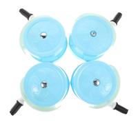 SUPVOX 4pièces Roues de Rechange pour Trotteur Roulettes Silencieuses Détachées pour Poussette Glisse Facile Fixation Rapide pour Garçon Fille