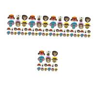 SUPVOX 5 Ensembles Bague Colorée Halloween Jungle Thème Grosse Bague De Fête Faire La Fête Animaux Groupe Décors De Bague Décor De Bague Anneau Pvc 25 Pièces * 5