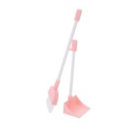 SUPVOX 5 Ensembles Broom and Dustpan for Dollhouse Miniature Cleaning Accessories for Dolls Safe Pretend Play Props Enhancing Role Playing and Skill Development