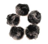 SUPVOX 5 pièces Bonnette pour Microphone Clip Pare Brise Micro Portable de Bruit pour Enregistrements Extérieurs et Prises de Parole