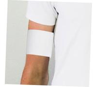 SUPVOX 5 pièces Brassards Capitaine Football Blanc DIY Lot de Accessoires Réglables Nylon Réutilisables pour Entraînement Équipe Unisexe Jeunes Adultes