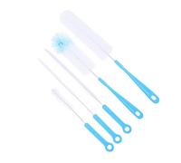 SUPVOX 5 pièces Brosse de Nettoyage pour Bouteilles avec Long Brosse à Lait et Goupillon pour Bouteilles Étroites et Contenants Nettoyage Pratique