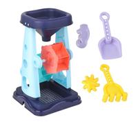 SUPVOX 5 pièces Kit de Jouets Plage Garçon Fille Sable avec Sablier Pelle et Outils Colorés Jeu Créatif pour Garçon Fille Extérieur Piscine Plage Jardin Couleur Couleur Aléatoire