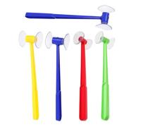 SUPVOX 5 Pièces Marteau à Ventouse Jouets Marteau en Plastique Activités d'apprentissage Jouets à Moteur Fin Motricité Fine Préscolaire Jeu De Mot Montessori Jeux De Mots à Vue Plastique