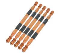 SUPVOX 5 Pièces Perchoirs pour Oiseaux Bâtons de Sable pour Grignotage Bec et Griffes Supports Naturels pour Perroquets et Perruches Accessoires pour et Jeu Cage