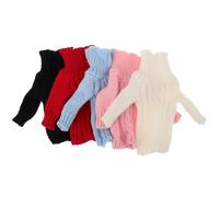 SUPVOX 5 pièces Pulls Tricot pour Poupée Vêtements de Poupée Garçon Fille Accessoires de Costume Mixte Couleurs Aléatoires Couleur Aléatoire Couleur Aléatoire