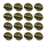 SUPVOX 50 Pendentifs en Alliage Bronze de Labyrinthe Breloques Métal pour Création de Bijoux DIY Perles Intercalaires 50 Pcs Accessoires pour Bracelets et Boucles D’Oreilles