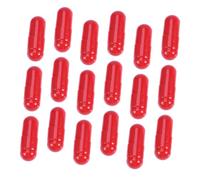 SUPVOX 50 Pièces Capsules de Faux Sang Fille Vampire Blague Fausses pilules d'halloween Comestible Fausses gélules Capsules sanglantes amidon Rouge