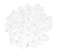 SUPVOX 50 pièces Couineurs de Remplacement pour Jouets Peluche Accessoires Durables pour Réparation Jouets Chiens et Chiots Soufflets Blancs Fonctionnels