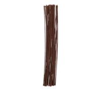 SUPVOX 50 Pièces Fil de Fer pour Loisirs Créatifs, Fil de Tige Floral en Fer, Brun Café, Réutilisable et Flexible, pour Diy, Compositions de Fleurs Artificielles et Décoration Intérieure