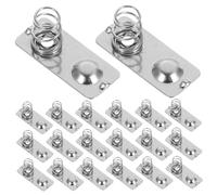 SUPVOX 50 Pièces Plaques de Contact à Ressort pour Batterie AAA AA Conversion à Positif Conductivité pour Transmission Stable