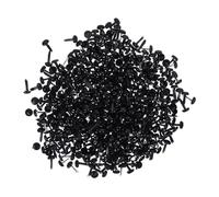 SUPVOX 500 Mini Attaches Parisiennes Noires en Métal 5X9 MM Clips Décoratifs pour Scrapbooking Loisirs Créatifs et Fixation Papier DIY Fournitures Créatives Polyvalentes pour Projets