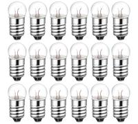 SUPVOX 50pièces Ampoules Petites Culots pour Expériences Électriques Éclairage Enseignement École