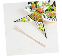 SUPVOX 50pièces Kit De Fabrication De Cerf-Volant avec De Support Bambou Bandes Brutes pour Et Lanternes Jaune Lot de Longs Bâtons