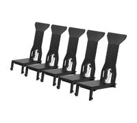 SUPVOX 5pcs Trombones L'argenté en Plastique Noir, Clips Universels pour Insert de Tiroir-caisse, Léger et Compact, Adaptés aux Petites Entreprises Mobiles