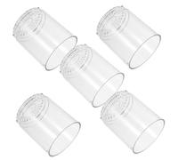 SUPVOX 5pièces Filtre pour Aquarium Plastique Transparent Support De Remplacement pour Média Filtrant Cartouche Filtrante De Rechange Dimensions Installation Simple