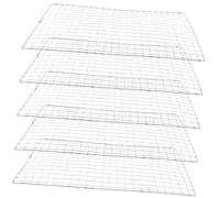 SUPVOX 5pièces Tapis De Cuisson pour Barbecue Lot de Résistant Chaleur Réutilisable Et Facile à Nettoyer pour Légumes Poissons Steaks Et Autres Plats